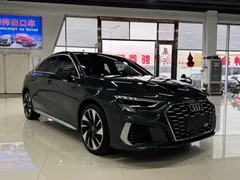 2023 Audi A3L Limousine 35 TFSI Fashion Sport, зелёный — фото 3