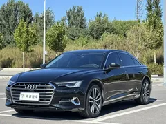 2023 Audi A6L 40 TFSI Luxury Elegant, чёрный — фото 1