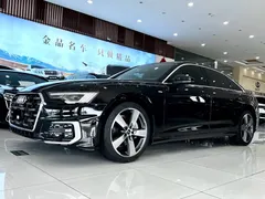 2023 Audi A6L 45 TFSI quattro Select Dynamic, чёрный — фото 2