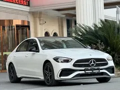 2023 Mercedes-Benz C-Class C 260 L Night Sport, белый — фото 2