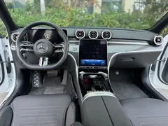 2023 Mercedes-Benz C-Class C 260 L Night Sport, белый — фото 3