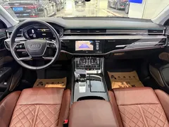 2021 Audi A8L 50 TFSI quattro Comfort, чёрный — фото 7
