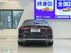 2021 Audi A8L 50 TFSI quattro Comfort, чёрный — фото 14