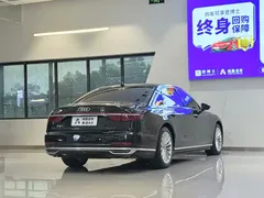 2021 Audi A8L 50 TFSI quattro Comfort, чёрный — фото 15