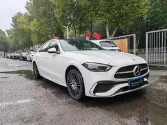 2023 Mercedes-Benz C-Class C 260 L Sport, белый — фото 2
