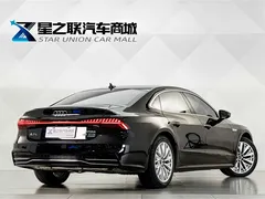 2024 Audi A7L 45TFSI S-line, чёрный — фото 6