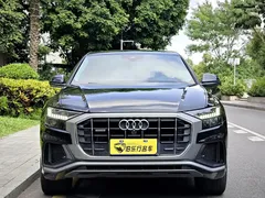 2022 Audi Q8 55 TFSI Luxury Dynamic, чёрный — фото 1