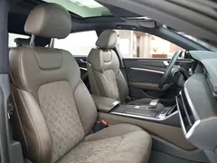 2022 Audi A7L 45 TFSI quattro S-line Black Package, чёрный — фото 11