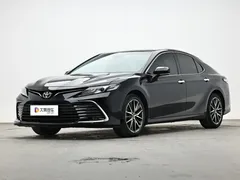 2021 Toyota Camry 2.5G Luxury, чёрный — фото 1