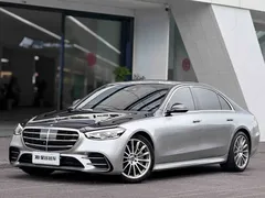 2021 Mercedes-Benz S-Class S 450 L 4MATIC, чёрный — фото 1