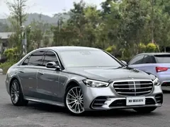 2021 Mercedes-Benz S-Class S 450 L 4MATIC, чёрный — фото 3