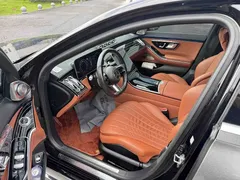 2021 Mercedes-Benz S-Class S 450 L 4MATIC, чёрный — фото 4
