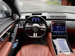 2021 Mercedes-Benz S-Class S 450 L 4MATIC, чёрный — фото 7
