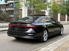 2024 Audi A7L 45 TFSI quattro S-line, чёрный — фото 16