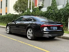 2024 Audi A7L 45 TFSI quattro S-line, чёрный — фото 18