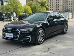 2022 Audi A6L 45 TFSI quattro Select Sport, чёрный — фото 1