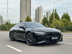 2023 Audi A7 45 TFSI Select, чёрный — фото 3