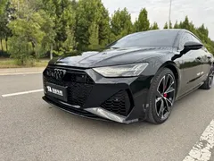 2023 Audi A7 45 TFSI Select, чёрный — фото 11
