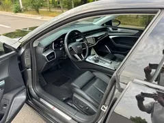2023 Audi A7 45 TFSI Select, чёрный — фото 12