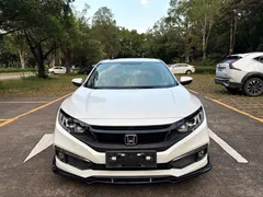 2019 Honda Civic 220TURBO CVT, белый — фото 2