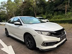 2019 Honda Civic 220TURBO CVT, белый — фото 3