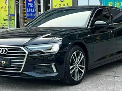 2021 Audi A6L 45 TFSI Sport, чёрный — фото 1