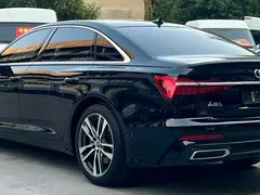 2021 Audi A6L 45 TFSI Sport, чёрный — фото 4
