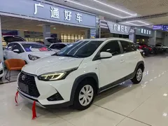 2020 Toyota Yaris L Zhixuan X 1.5L CVT Leading, белый — фото 2