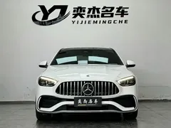 2022 Mercedes-Benz C-Class C 260 L Sport, белый — фото 2