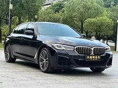 2022 BMW 5 Series 530Li Leading M Sport Package, чёрный — фото 3