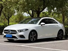 2022 Mercedes-Benz A-Class A 200 L Sport Sedan Fashion, белый — фото 1