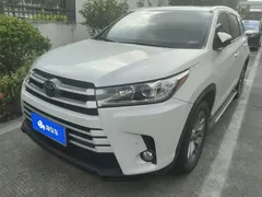 2021 Toyota Highlander 2.0T 4WD Luxury 7, белый — фото 1
