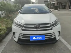 2021 Toyota Highlander 2.0T 4WD Luxury 7, белый — фото 2