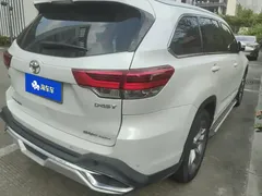 2021 Toyota Highlander 2.0T 4WD Luxury 7, белый — фото 3