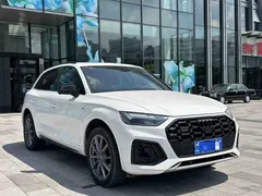 2022 Audi Q5L 45T Luxury Dynamic, белый — фото 3