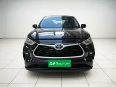 2023 Toyota Highlander 2.5L Hybrid 4WD Elite 7-seat, чёрный — фото 2