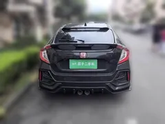 2021 Honda Civic Hatchback 220TURBO CVT, чёрный — фото 3