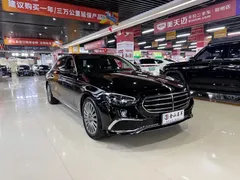 2023 Mercedes-Benz E-Class E 300 L Luxury, чёрный — фото 3