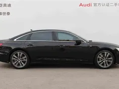 2021 Audi A6L 45 TFSI quattro Select Sport, чёрный — фото 2
