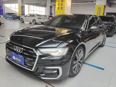 2023 Audi A6L 45 TFSI Premium Sport, чёрный — фото 1
