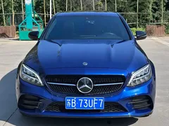 2021 Mercedes-Benz C-Class C 260, синий — фото 2