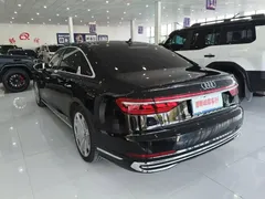 2021 Audi A8L 55 TFSI quattro Premium, чёрный — фото 6