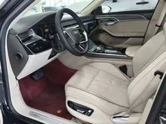 2021 Audi A8L 55 TFSI quattro Premium, чёрный — фото 8