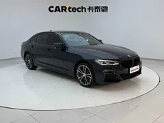 2022 BMW 5 Series 530Li M Sport Package, чёрный — фото 4