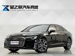 2021 Audi A6L 45 TFSI Sport, чёрный — фото 1