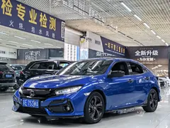 2021 Honda Civic Hatchback 220Turbo CVT, синий — фото 1