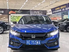 2021 Honda Civic Hatchback 220Turbo CVT, синий — фото 2