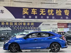2021 Honda Civic Hatchback 220Turbo CVT, синий — фото 4