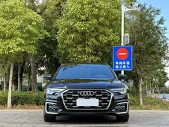 2021 Audi A6L 45 TFSI Sport, чёрный — фото 2