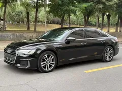 2021 Audi A6L 40 TFSI Luxury Sport, чёрный — фото 1